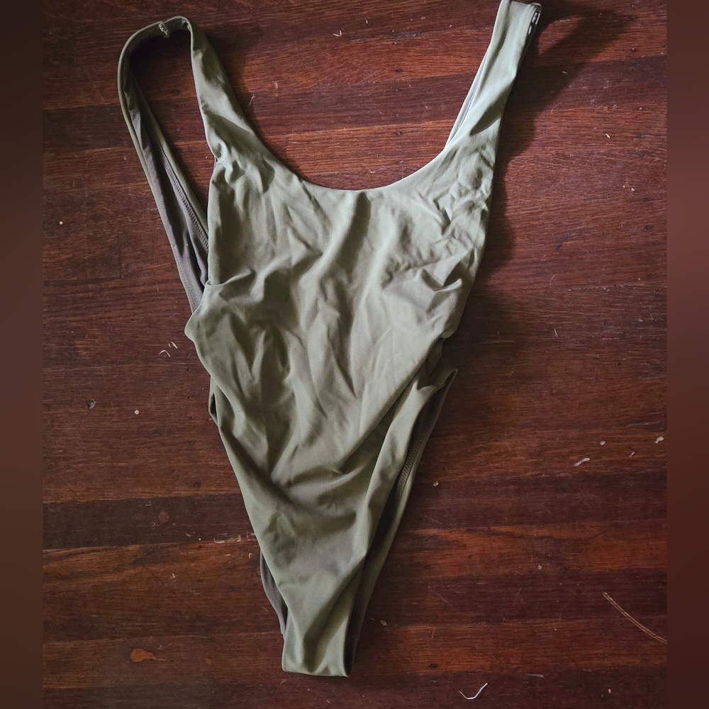 High cut bodysuit